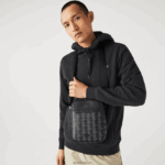 Lacoste תיק הבד האנכי מונוגרמה תערובת DZ4D0D2038 מונוגרמה נואר גרי H45 גברים