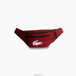 Lacoste תיק חגורת סיבים ממוחזרים DZ4D0D2004 אופניים אדום 984 גברים