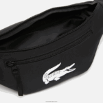 Lacoste תיק חגורת סיבים ממוחזרים DZ4D0D2007 שחור 000 גברים - Image 3