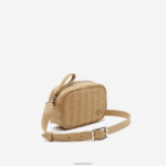 Lacoste תיק חוצה גוף קטן בהדפס מונוגרמה DZ4D0D2794 viennois בז 'l01 נשים - Image 3
