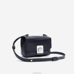 Lacoste תיק יד מובלט מעור מתכת אמיליה DZ4D0D2832 ספיר כהה b88 נשים - Image 4