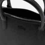 Lacoste תיק ידית עליונה מעור chantaco פיקה DZ4D0D2831 שחור 000 נשים - Image 5