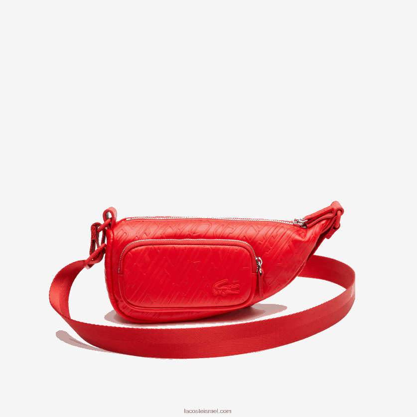 lacoste_d7aad799d7a7_d79bd7aad7a3_d791d794d793d7a4d7a1_d79cd795d792d795_d7a7d798d79f_dz4d0d1965_corrida_l41_d7a0d7a9d799d79d.png Lacoste תיק כתף בהדפס לוגו - קטן DZ4D0D1965 corrida l41 נשים - Image 1