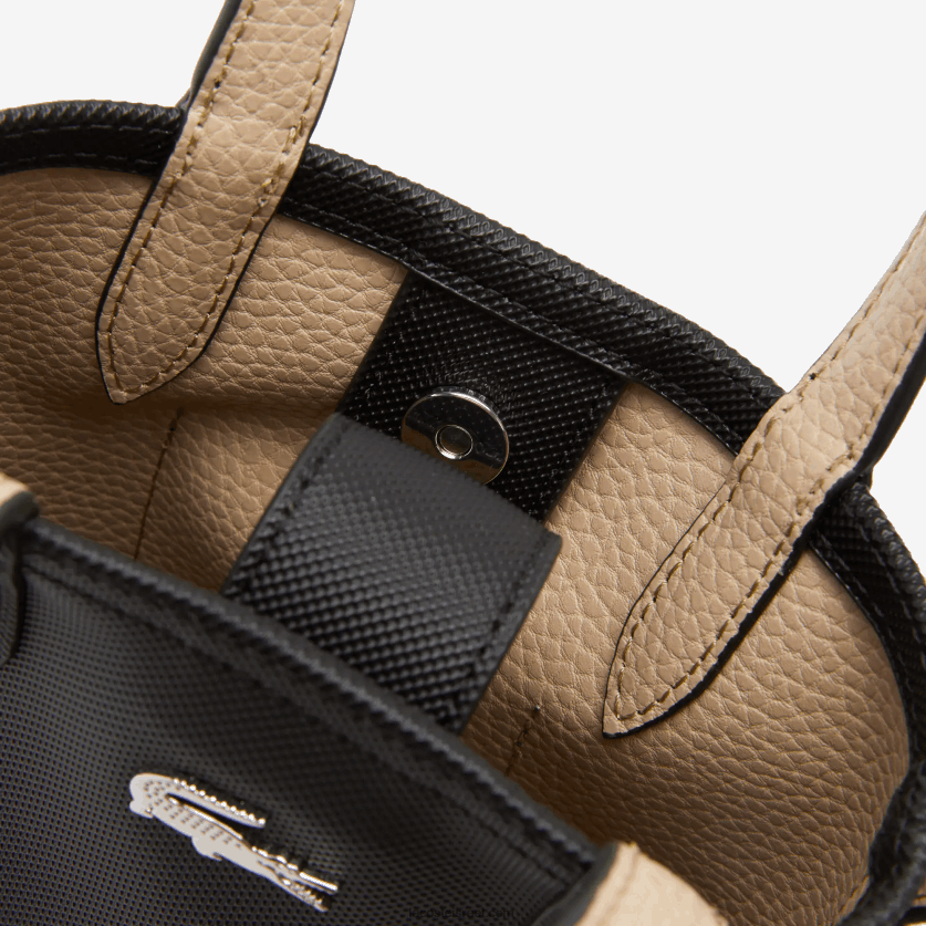 Lacoste תיק כתף הפיך של אנה חתימה petit pique DZ4D0D2871 noir krema a91 נשים - Image 6