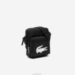 Lacoste תיק כתף מסיבי ממוחזרים DZ4D0D1998 שחור 000 גברים - Image 2
