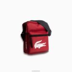 Lacoste תיק כתף מסיבי ממוחזרים DZ4D0D1999 אופניים אדום 984 גברים - Image 3