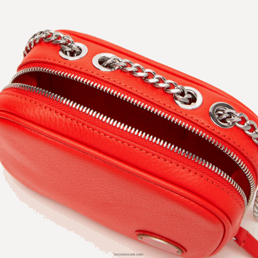 Lacoste תיק כתף מרובע מעור גרגר עליון DZ4D0D2789 corrida l41 נשים - Image 3