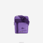 Lacoste תיק מוצלב עם רוכסן אנכי ממותג DZ4D0D2089 samui noir neva k27 נשים