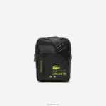 Lacoste תיק מוצלב עם רוכסן אנכי ממותג DZ4D0D2090 נואר ליים k68 נשים - Image 2