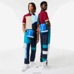 Lacoste תיק מוצלב עם רצועה ניגודית DZ4D0D2103 מרינה נואר פארין K97 גברים