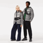 Lacoste תיק מותן בקואורדינטת ניגודיות DZ4D0D2062 שחור 000 נשים