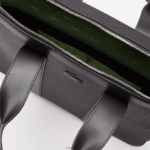 Lacoste תיק מחשב דק במיוחד מעור chantaco פיקה DZ4D0D2074 שחור 000 גברים - Image 5
