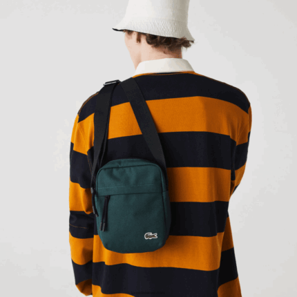 Lacoste תיק ניאוקרוק קנבס אנכי לכל מטרה DZ4D0D2119 פלומה נואר g81 גברים
