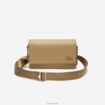 Lacoste תיק סגירת דש מעור עגל של שאנטאקו DZ4D0D1969 אריה l32 גברים