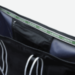 Lacoste תיק סוף שבוע מתקפל בהדפס ניגודי DZ4D0D2839 נואר בלאן 279 נשים - Image 5