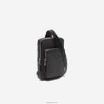 Lacoste תיק עור chantaco פיקה DZ4D0D2095 שחור 000 גברים - Image 3