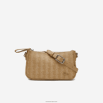 Lacoste תיק צולב בהדפס מונוגרמה DZ4D0D2801 viennois בז 'l01 נשים