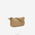 Lacoste תיק צולב בהדפס מונוגרמה DZ4D0D2801 viennois בז 'l01 נשים - Image 3