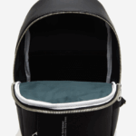 Lacoste תיק קומפקטי מעור עגל מפוצל DZ4D0D2002 שחור 000 גברים - Image 3