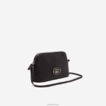 Lacoste תיק קרוסאובר כיפה מעור גרגירים DZ4D0D2864 שחור 000 נשים - Image 3