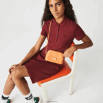Lacoste תיק קרוסאובר כיפה מעור גרגירים DZ4D0D2865 poterie k20 נשים