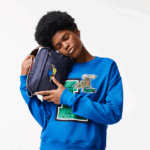 Lacoste תיק קרוסאובר ממותג DZ4D0D2875 ימית 166 andrinople l27 נשים