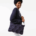 Lacoste תיק קרוסאובר מרופד באפקט כדור גולף DZ4D0D2866 abimes l24 נשים