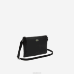 Lacoste תיק קרוסאובר שטוח קונספט l.12.12 DZ4D0D2770 שחור 000 נשים - Image 3