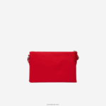 Lacoste תיק קרוסאובר שטוח קונספט l.12.12 DZ4D0D2771 אדום בסיכון גבוה 883 נשים - Image 2