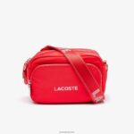 Lacoste תיק קרוסבודי ניילון ממותג DZ4D0D2071 pompier blanc k08 גברים