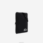 Lacoste תיק קרוסבודי סיבים ממוחזרים DZ4D0D1971 שחור 000 נשים - Image 4