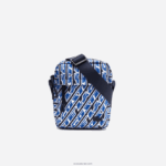 Lacoste תיק שליח אנכי בהדפסת לוגו neocroc DZ4D0D1974 מונו רויאום בלאן l63 גברים - Image 2