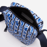 Lacoste תיק שליח אנכי בהדפסת לוגו neocroc DZ4D0D1974 מונו רויאום בלאן l63 גברים - Image 5