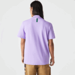Lacoste תנועה אקטיבית נושמת פיקה פולו כותנה DZ4D0D602 gfu סגול גברים - Image 3