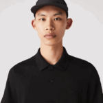 Lacoste תנועה אקטיבית נושמת פיקה פולו כותנה DZ4D0D173 שחור 031 גברים