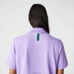Lacoste תנועה אקטיבית נושמת פיקה פולו כותנה DZ4D0D602 gfu סגול גברים - Image 8