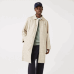 Lacoste תעלת בדיקה 3 ב-1 של מורשת DZ4D0D1290 בז' לבן a8m גברים - Image 8