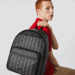 Lacoste תרמיל קנבס מונוגרמה תערובת DZ4D0D2058 מונוגרמה נואר גרי H45 גברים - Image 2
