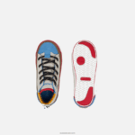 Lacoste gripshot חורף אמצע נעלי חוץ DZ4D0D2986 אוף לבן וצהוב ht3 תינוקות - Image 3