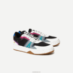 Lacoste l001 נעלי ספורט אקולוגיות סינתטיות וטקסטיל בצבע בלוק DZ4D0D1850 שחור 02h גברים - Image 2