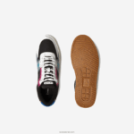 Lacoste l001 נעלי ספורט אקולוגיות סינתטיות וטקסטיל בצבע בלוק DZ4D0D1850 שחור 02h גברים - Image 4