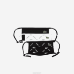 Lacoste l.12.12 מסכות מתכווננות להגנת פנים חבילה 3 DZ4D0D2273 שחור ירוק לבן 299 גברים - Image 2