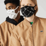 Lacoste l.12.12 מסכות מתכווננות להגנת פנים חבילה 3 DZ4D0D2273 שחור ירוק לבן 299 גברים