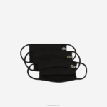 Lacoste l.12.12 מסכות פנים 3 חבילות DZ4D0D2262 שחור 031 גברים