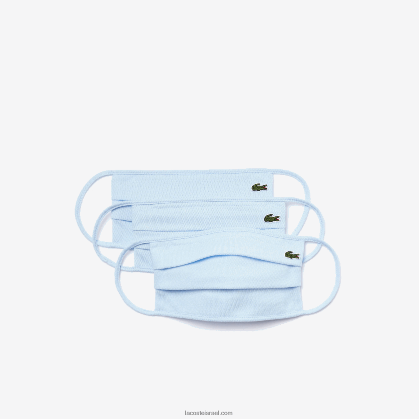 Lacoste l.12.12 מסכות פנים 3 חבילות DZ4D0D2265 כחול בהיר t01 גברים - Image 1