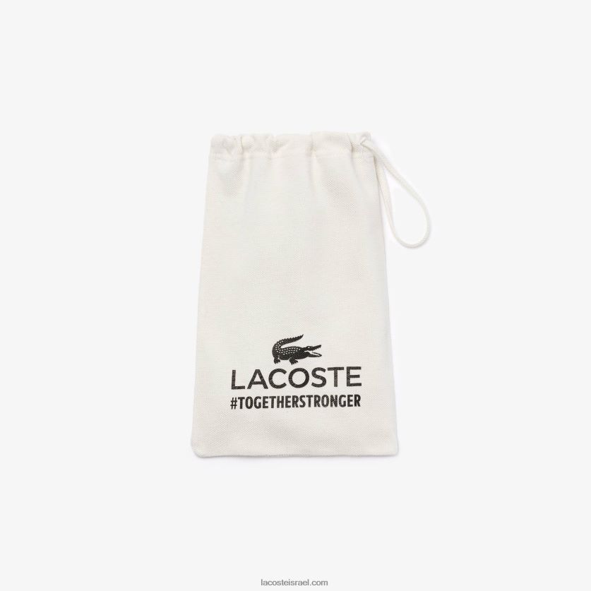 Lacoste l.12.12 מסכת הגנה לפנים כותנה פיקה DZ4D0D2323 כחול בהיר t01 גברים - Image 2