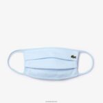 Lacoste l.12.12 מסכת הגנה לפנים כותנה פיקה DZ4D0D2323 כחול בהיר t01 גברים