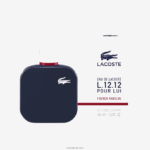Lacoste l.12.12 פנאש צרפתי pour lui eau de toilette 100ml DZ4D0D2193 כחול 000 גברים - Image 2
