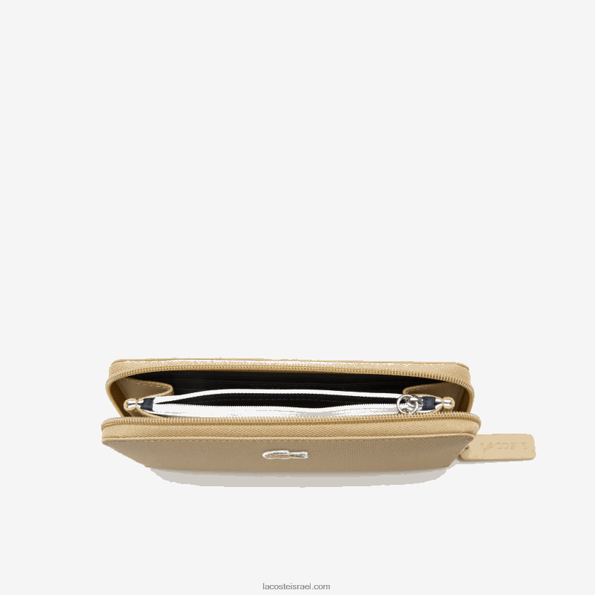 Lacoste l.12.12 קונספט petit pique 12 כרטיסים ארנק רוכסן DZ4D0D2812 ברינדיל l37 נשים - Image 3
