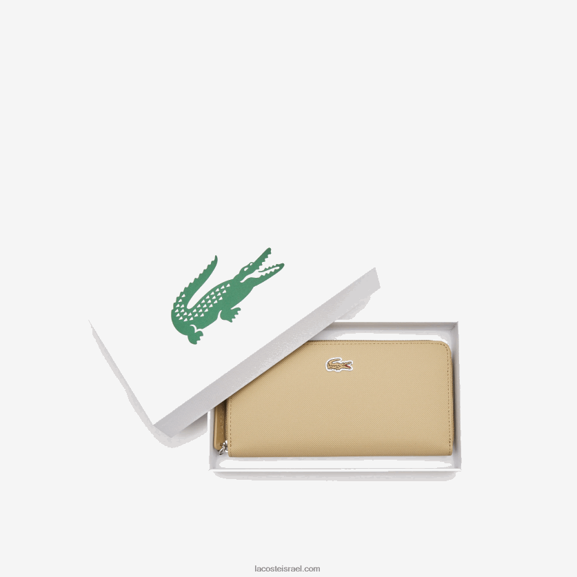 Lacoste l.12.12 קונספט petit pique 12 כרטיסים ארנק רוכסן DZ4D0D2812 ברינדיל l37 נשים - Image 4